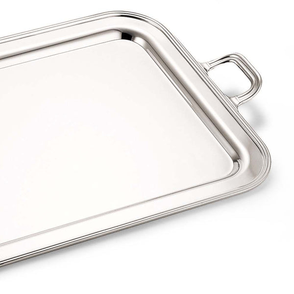 GREGGIO, Silver-Plated Oval Tray 51x35cm – Exclusivités