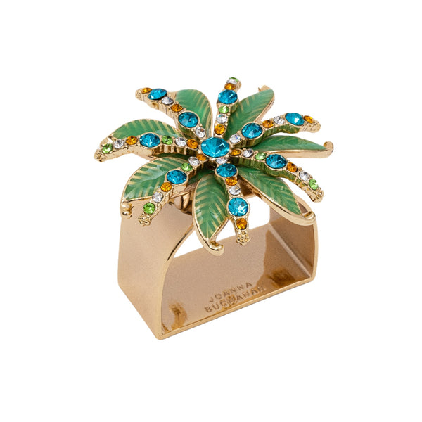 Palm tree napkin rings sale