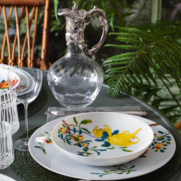 Dinner Plate Harmonia by Raynaud Porcelain Dinnerware Set Amiramour