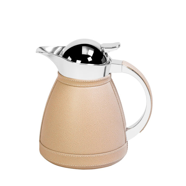 Insulated Thermos Carafe 'Vincennes' 0.6L in Leather by Pigment