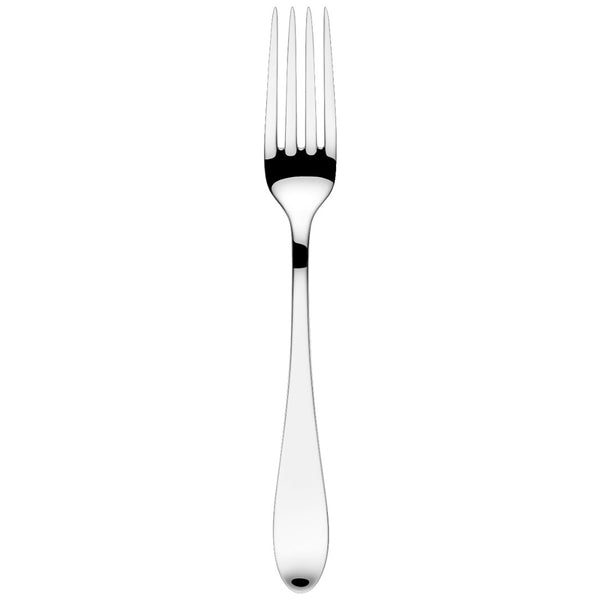 Silver-plated Avantgarde dinner fork by Sonja Quandt.