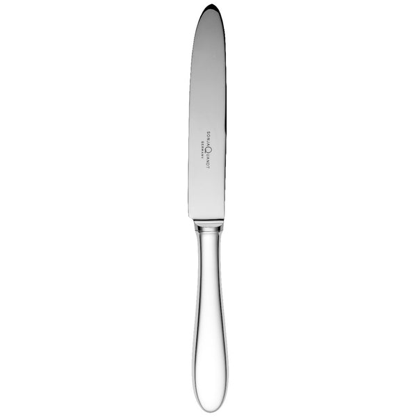Elegant silver-plated dinner knife from Avantgarde cutlery range.