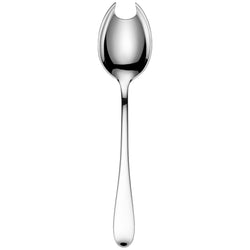 Luxury silver-plated Avantgarde vegetable fork polished design.