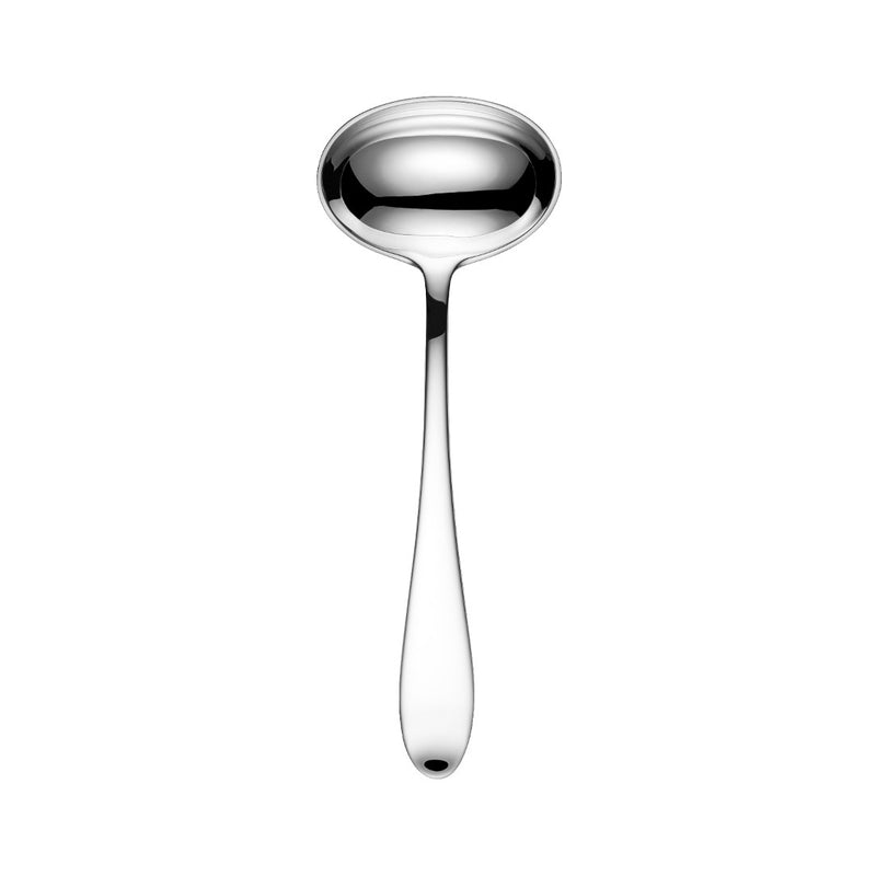 Silver-plated Avantgarde sauce ladle designed for serving gravies.