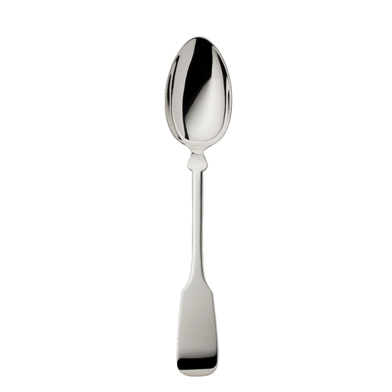 Table spoon Spaten silver-plated with elongated handle and hand-shaped detailing