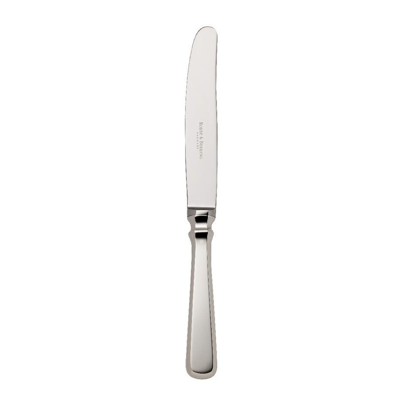 Table knife Spaten silver-plated with elongated handle and hand-shaped detailing