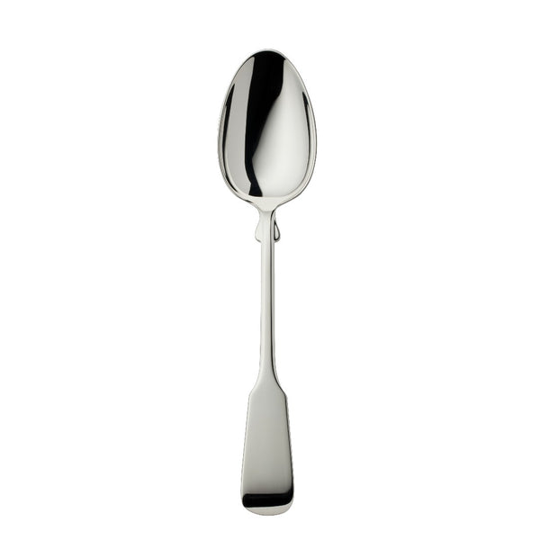Menu spoon Spaten silver-plated with elongated handle and hand-shaped detailing