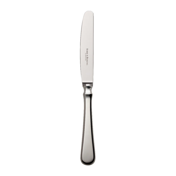 Menu knife Spaten silver-plated with elongated handle and hand-shaped detailing