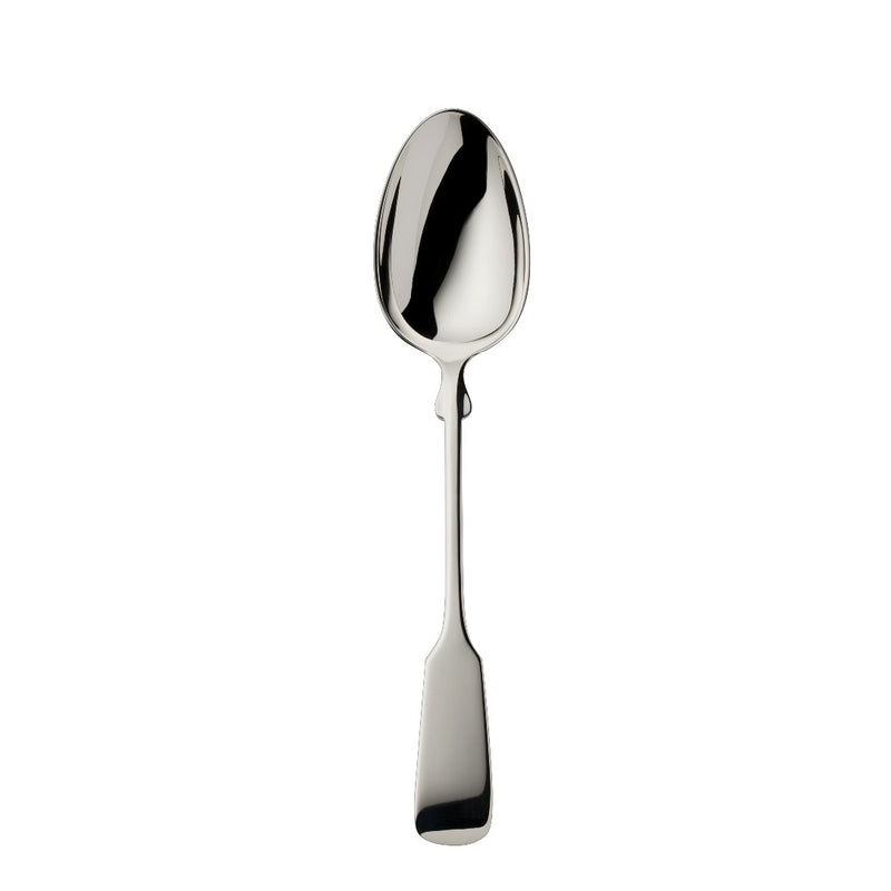 Children’s spoon Spaten silver-plated with elongated handle and hand-shaped detailing
