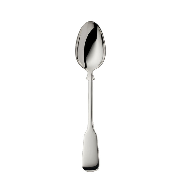 Coffee spoon small Spaten silver-plated with elongated handle and hand-shaped detailing