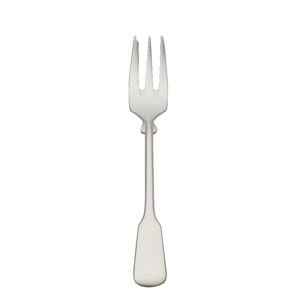 Cake fork Spaten silver-plated with elongated handle and hand-shaped detailing