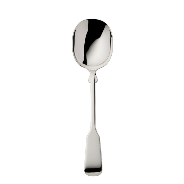 Potato server Spaten silver-plated with elongated handle and hand-shaped detailing