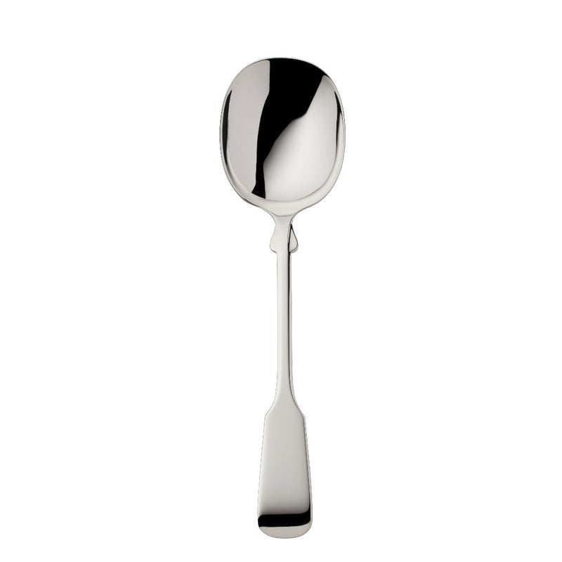 Potato server Spaten silver-plated with elongated handle and hand-shaped detailing