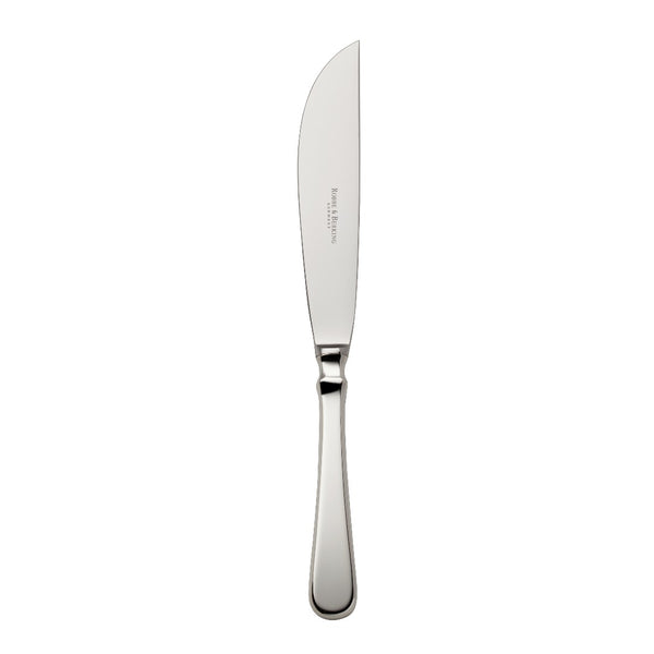 Carving knife Spaten silver-plated with elongated handle and hand-shaped detailing