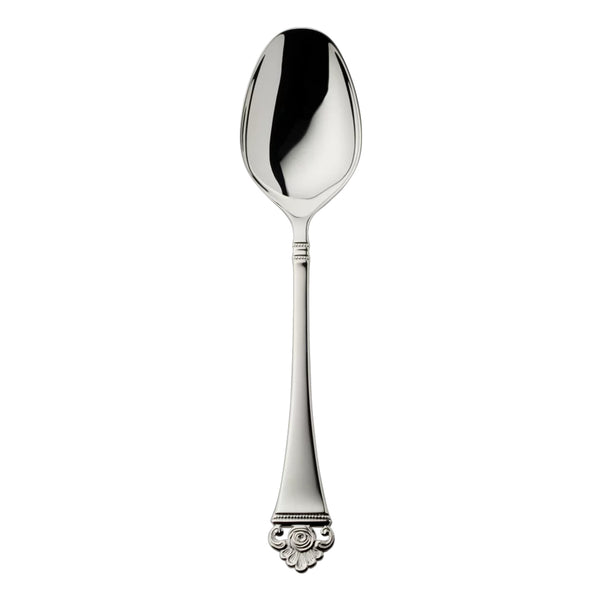Menu Spoon – Rosenmuster silver-plated spoon with openwork rose handle and refined detailing
