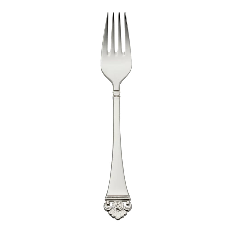 Menu Fork – Rosenmuster silver-plated fork with openwork rose handle and refined detailing