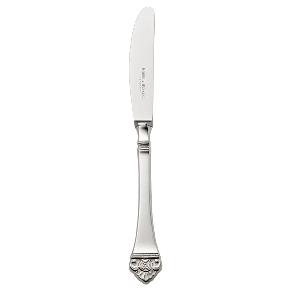 Rosenmuster silver-plated knife with openwork rose handle and elegant craftsmanship