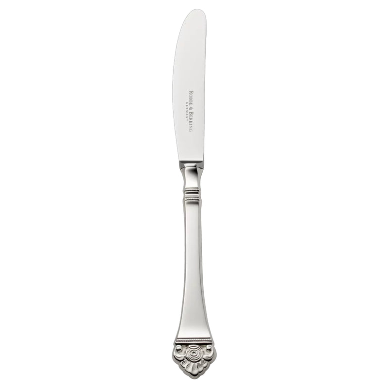 Rosenmuster silver-plated knife with openwork rose handle and elegant craftsmanship