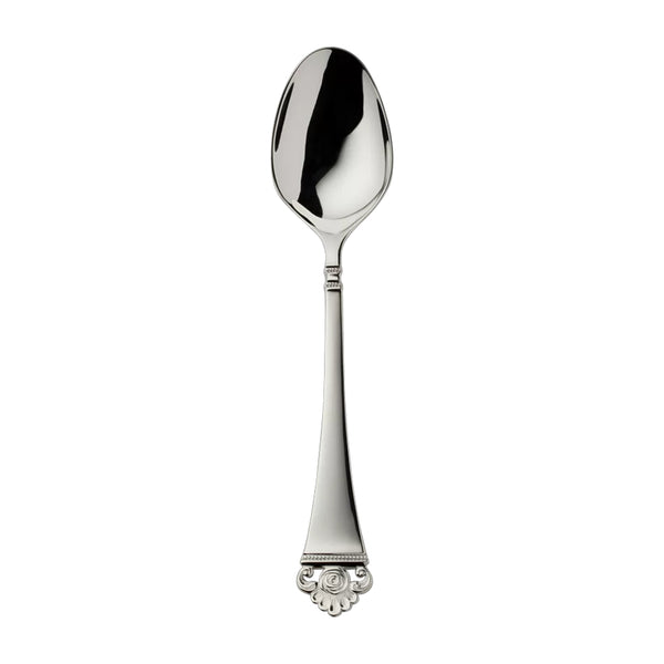 Children’s spoon Rosenmuster silver plated with rose motif handle