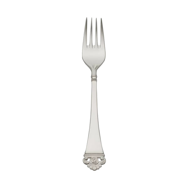 Children’s fork Rosenmuster silver plated with rose detail on handle