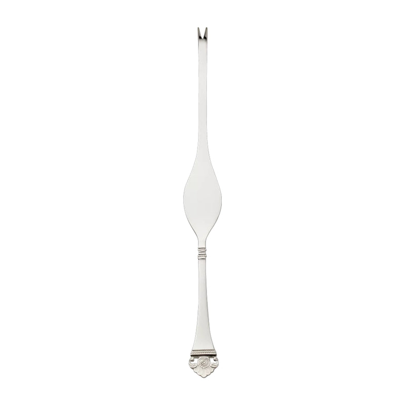 Lobster fork Rosenmuster silver plated with forked tip and rose motif handle