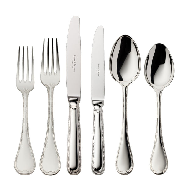 Robbe & Berking Französisch-Perl silver-plated 36-piece cutlery set.