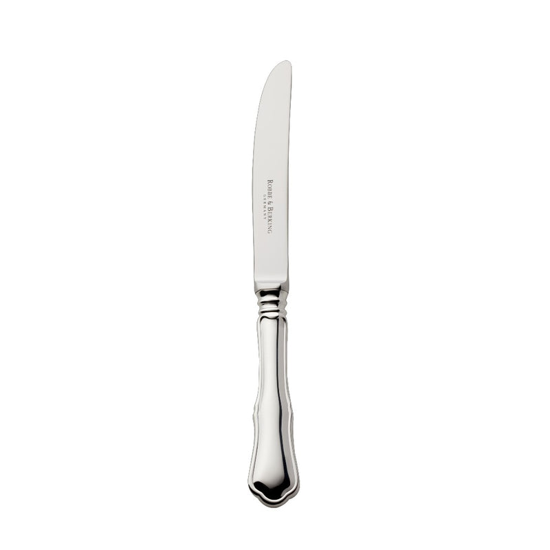 Alt Chippendale silver plated children’s knife with smooth blade and contoured handle