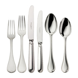 Classic-Faden 36-piece silver-plated cutlery set by Robbe & Berking, handcrafted luxury flatware.