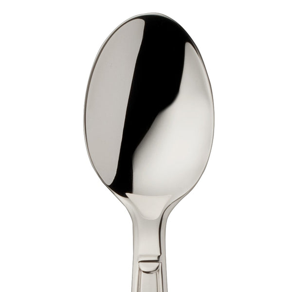 Mocha spoon Art Deco silver-plated close-up compact bowl 