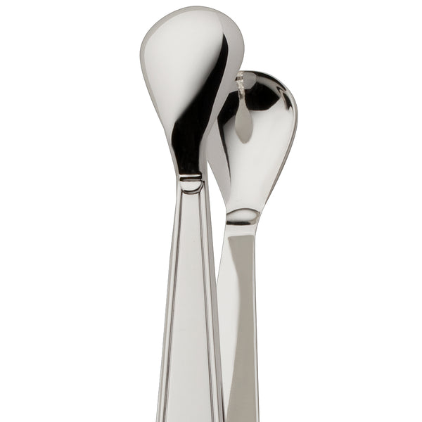 Sugar tongs Art Deco silver-plated close-up on its gripping ends