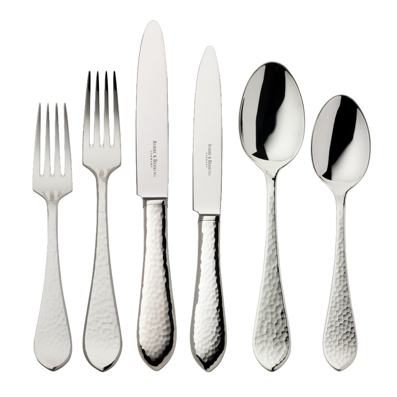 36-piece Martelé silver-plated cutlery set by Robbe & Berking.