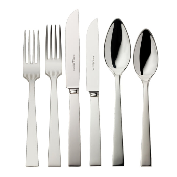 Robbe & Berking Riva 36-piece luxury cutlery set in silver plate.
