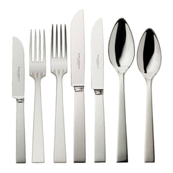 84-piece luxury cutlery set in silver plate from Riva ollection by Robbe and Berking.