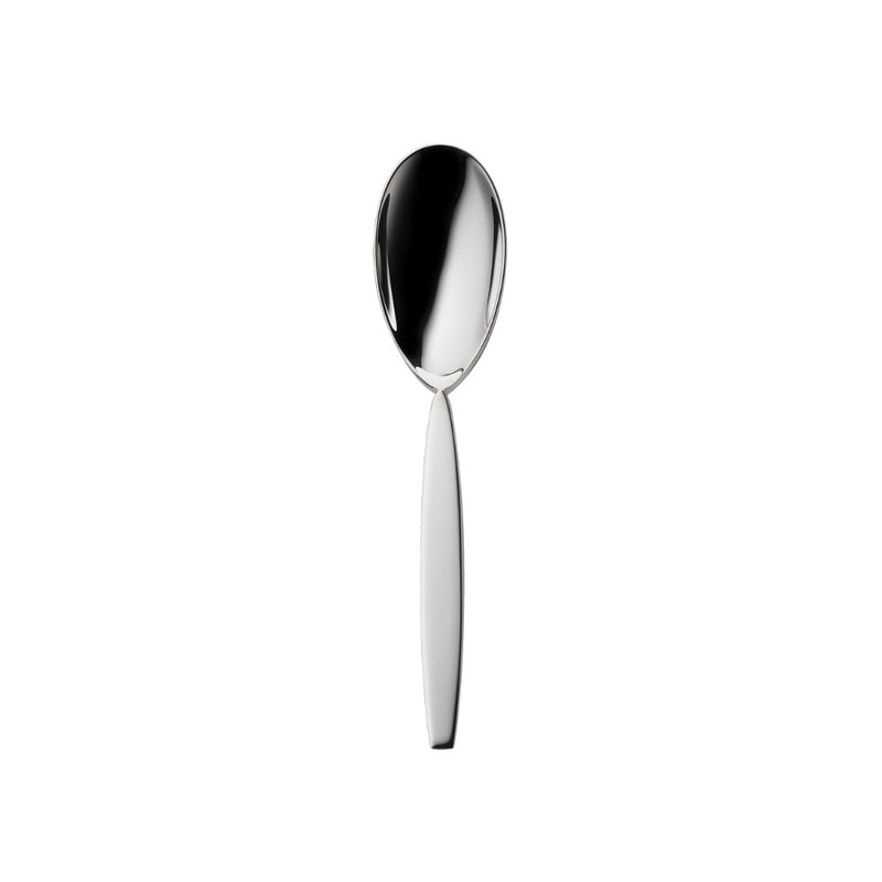 Silver-plated ice cream spoon from the 12 collection with rounded bowl and sleek handle