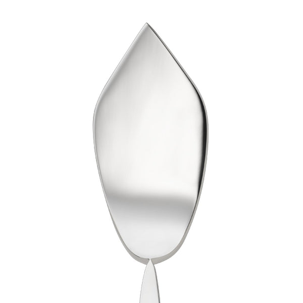 Silver-plated fish serving knife from the 12 collection close-up.