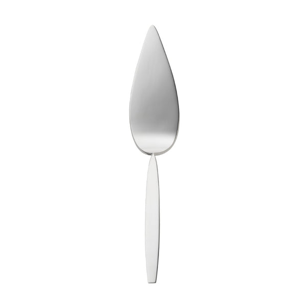 Silver-plated tart server from the 12 collection with tapered blade and polished handle