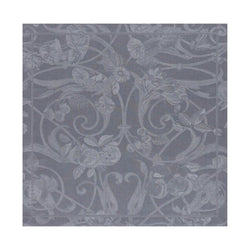 Tivoli linen napkin in flannel grey unwraped on a white background, sold at Amiramour.