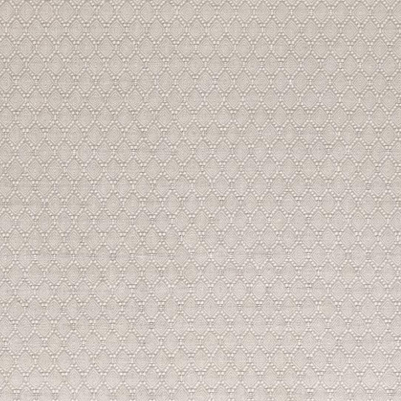 Beige linen placemat with mitred corners  close-up on texture.