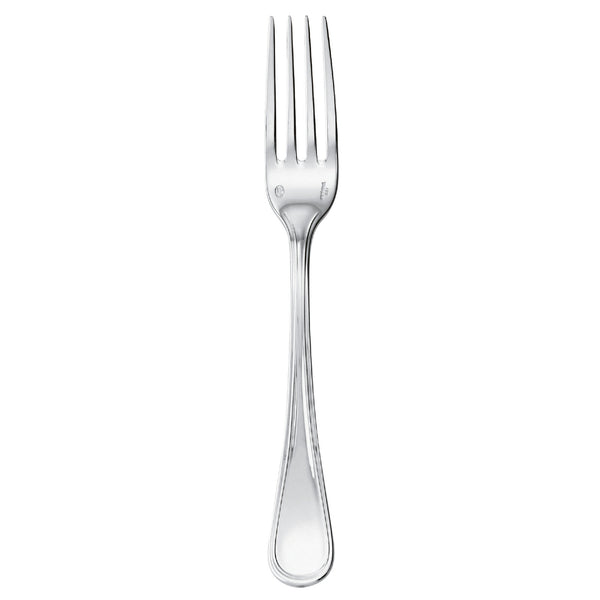 Contour serving fork by Sambonet in stainless steel with polished finish, long prongs, and sleek handle.