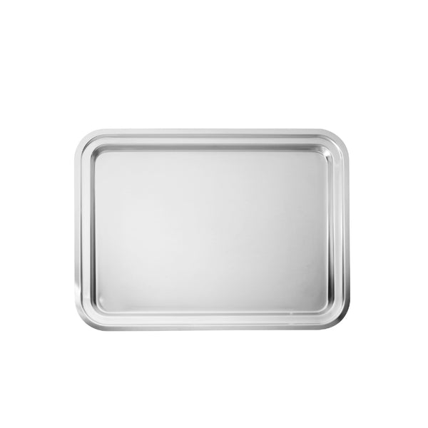 'Elite' Tray in Stainless Steel by Sambonet