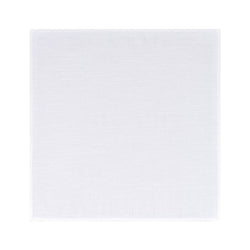 Club Cotton Napkin in White by Le Jacquard Français unwrapped