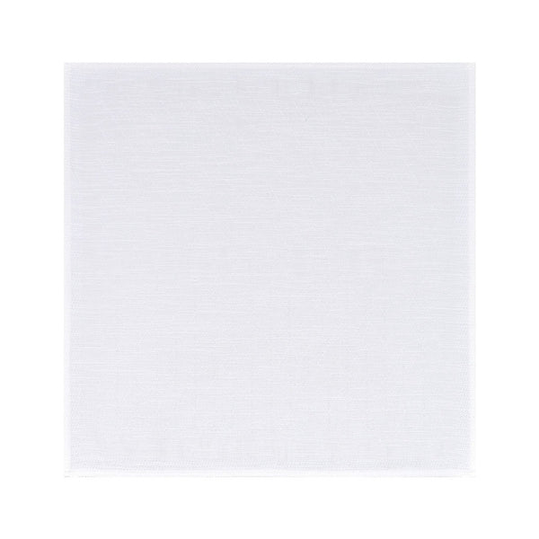 Club Cotton Napkin in White by Le Jacquard Français unwrapped