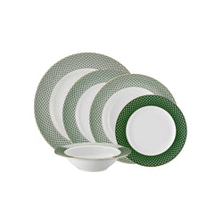Amiramour Dinnerware Set of 30 Pieces - Francis Carreau Green by Rosenthal