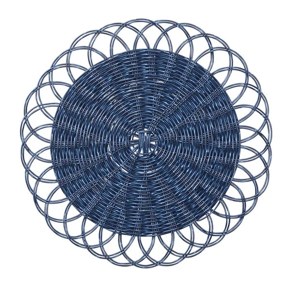 Alfresco Placemat in Blue by Kim Seybert | Set of 4