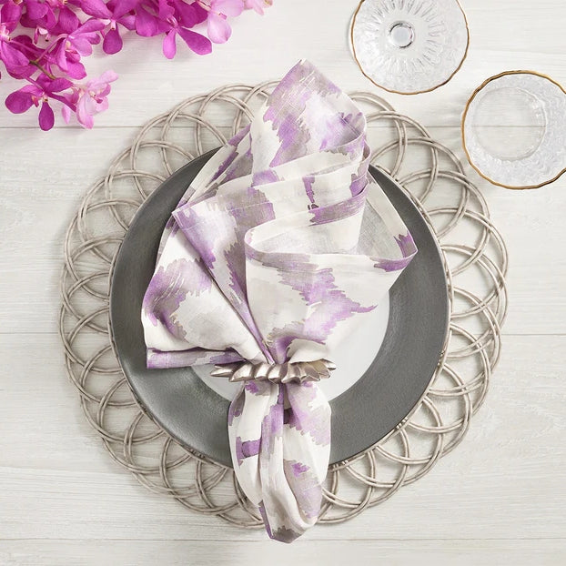 Alfresco Placemat in Gray by Kim Seybert | Set of 4