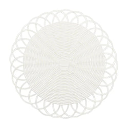 Alfresco Placemat in White by Kim Seybert | Set of 4
