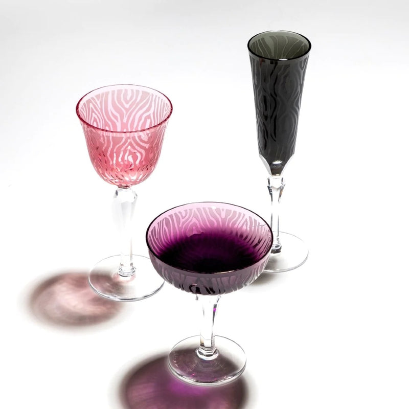 Alice Champagne Flute by Cristallerie de Montbronn