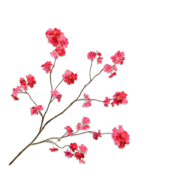 Silk Cherry Blossom Spray in Pink by Silk-ka