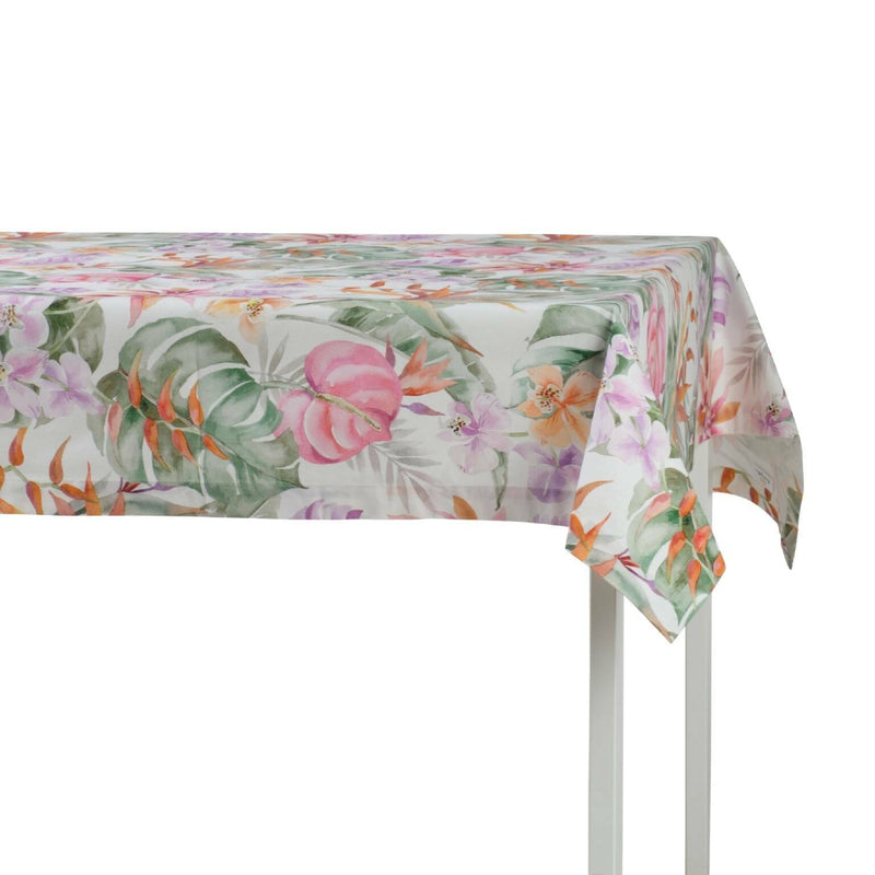'Bird of Paradise cotton tablecloth' by Roseberry Home