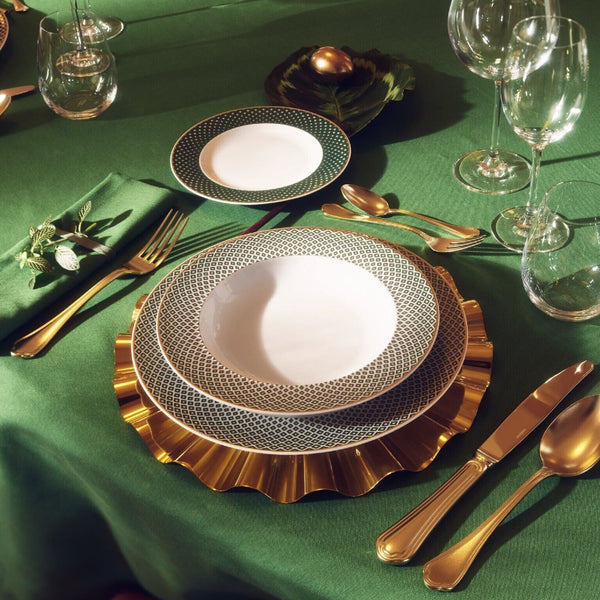 Amiramour Bread & Butter Plate - Francis Carreau Green by Rosenthal 2